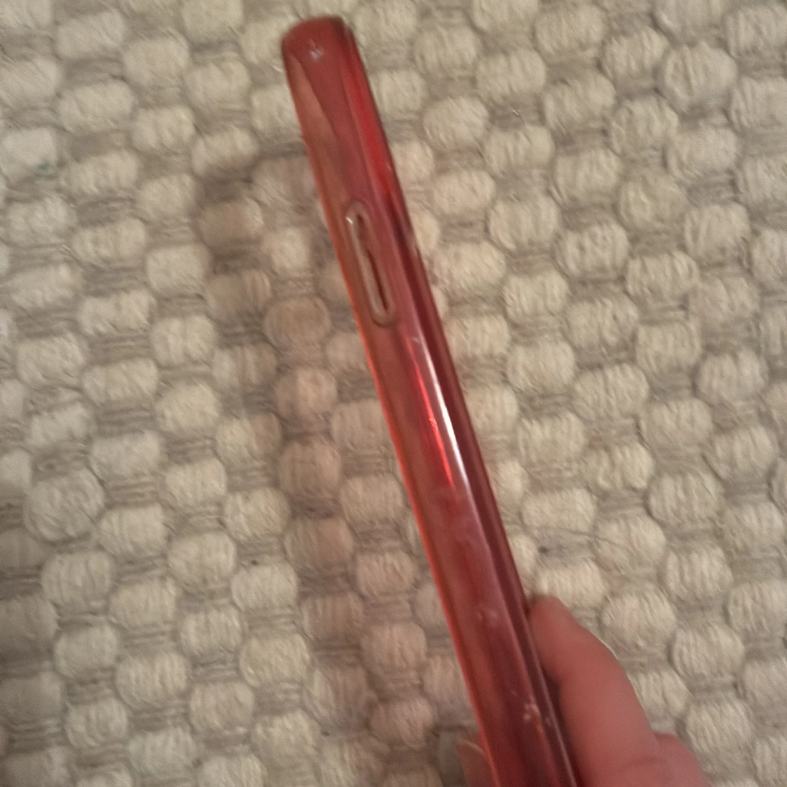 iPhone Skal Röd Transparent - 3