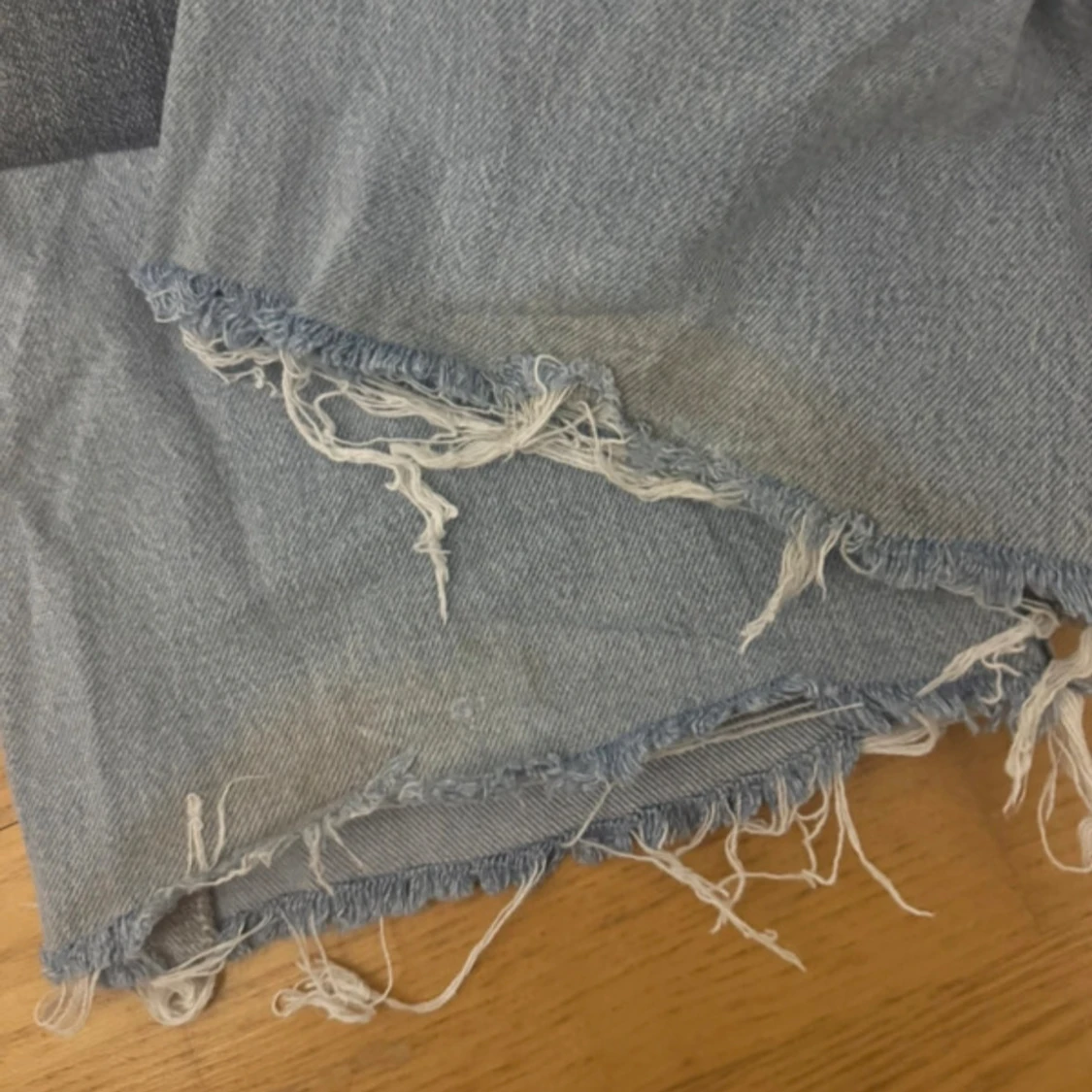 bootcut jeans med två tyg - 4