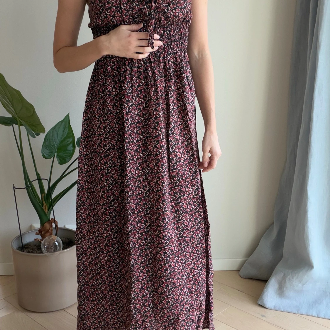 Blommig långklänning från Bamboo Blonde