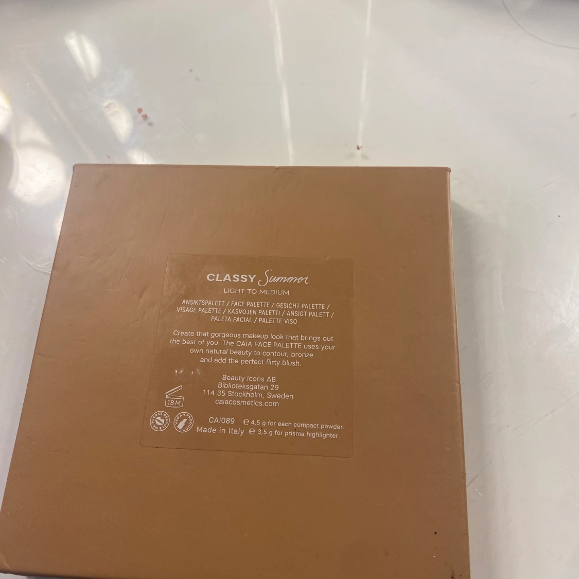 CAIA Classy Summer Face Palette - 2