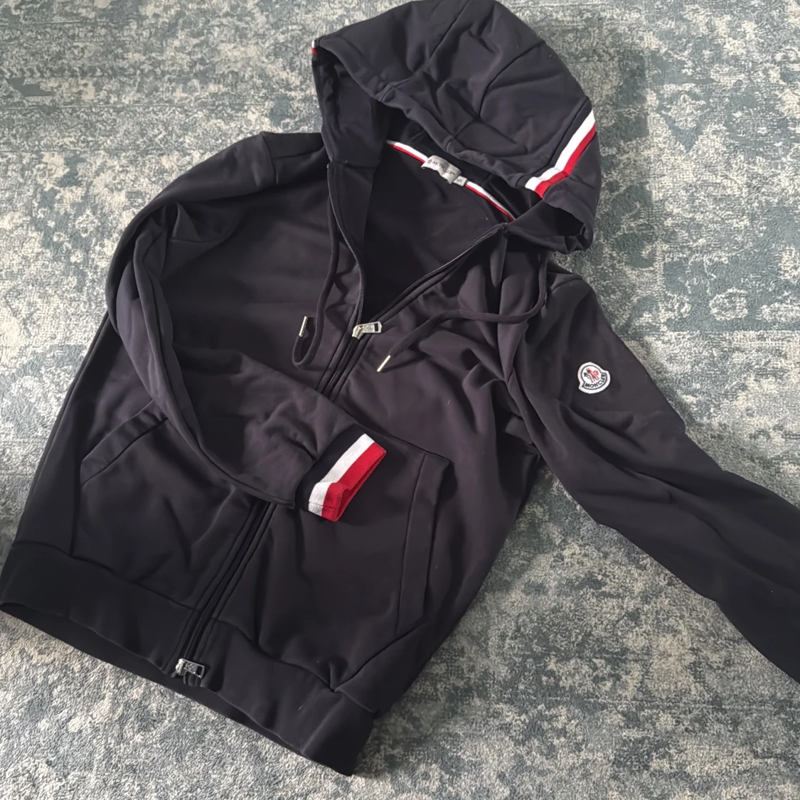 Marin Blå Moncler Kofta