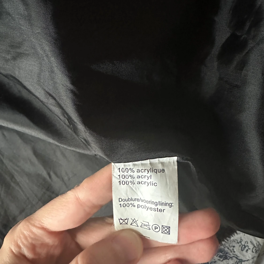 vintage faux fur coat - 1