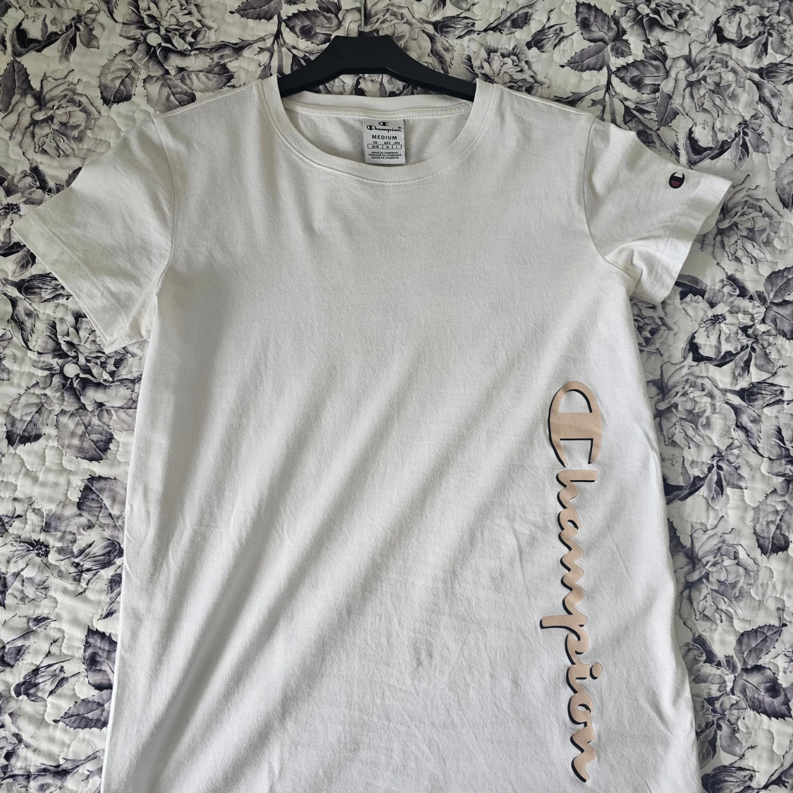 Vit Champion t-shirt med logga