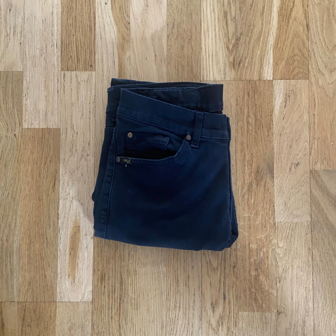 Blå skinny jeans från Nudie Jeans