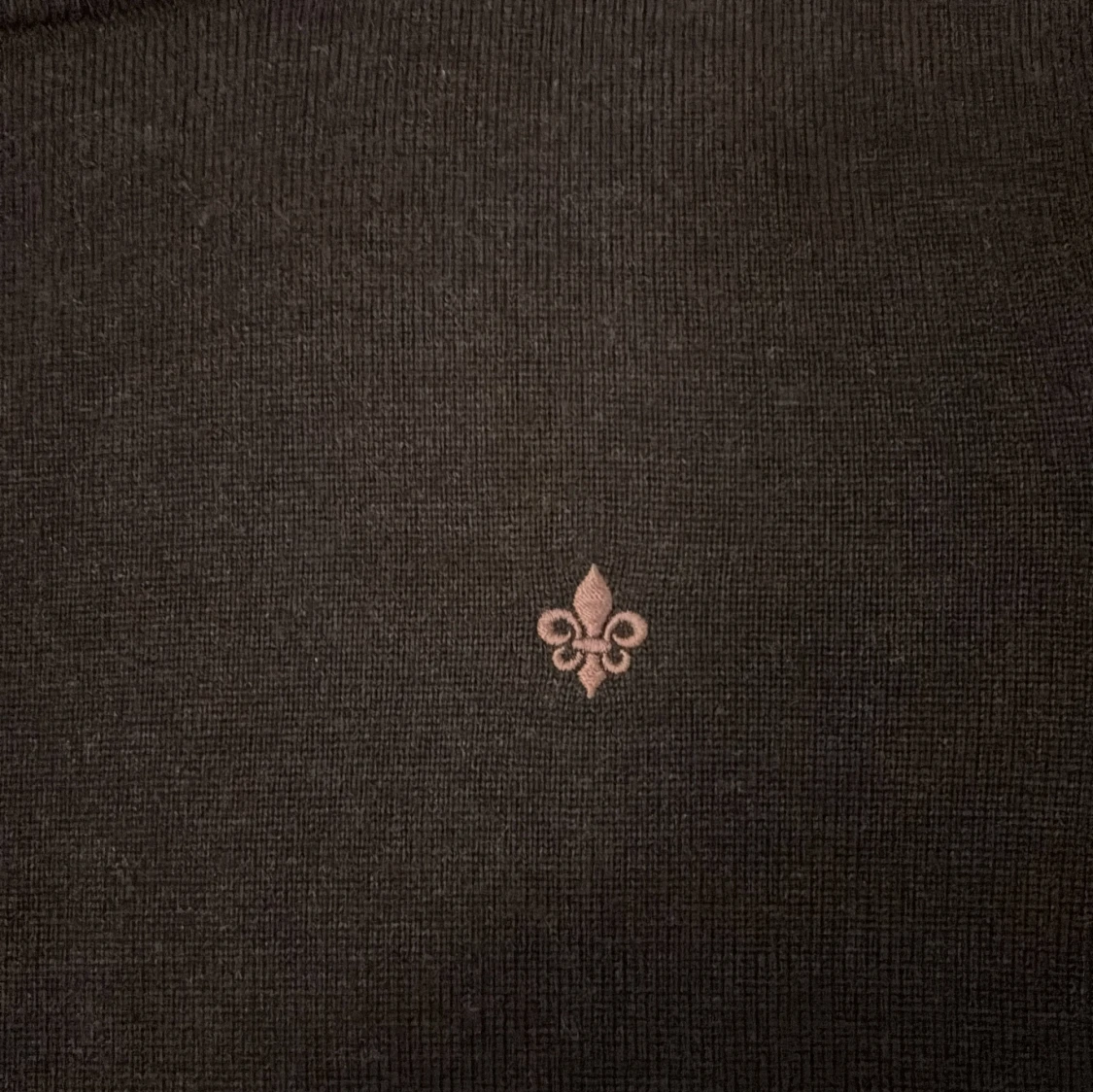 Svart merinoullströja från Morris - 2