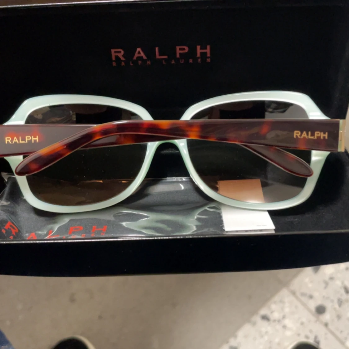 Ralph Lauren fyrkantiga solglasögon - 1