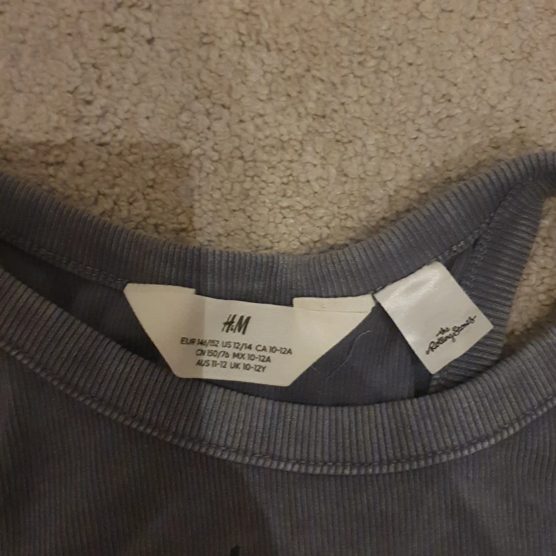 Rolling Stones ribbad linnetopp H&M - 3