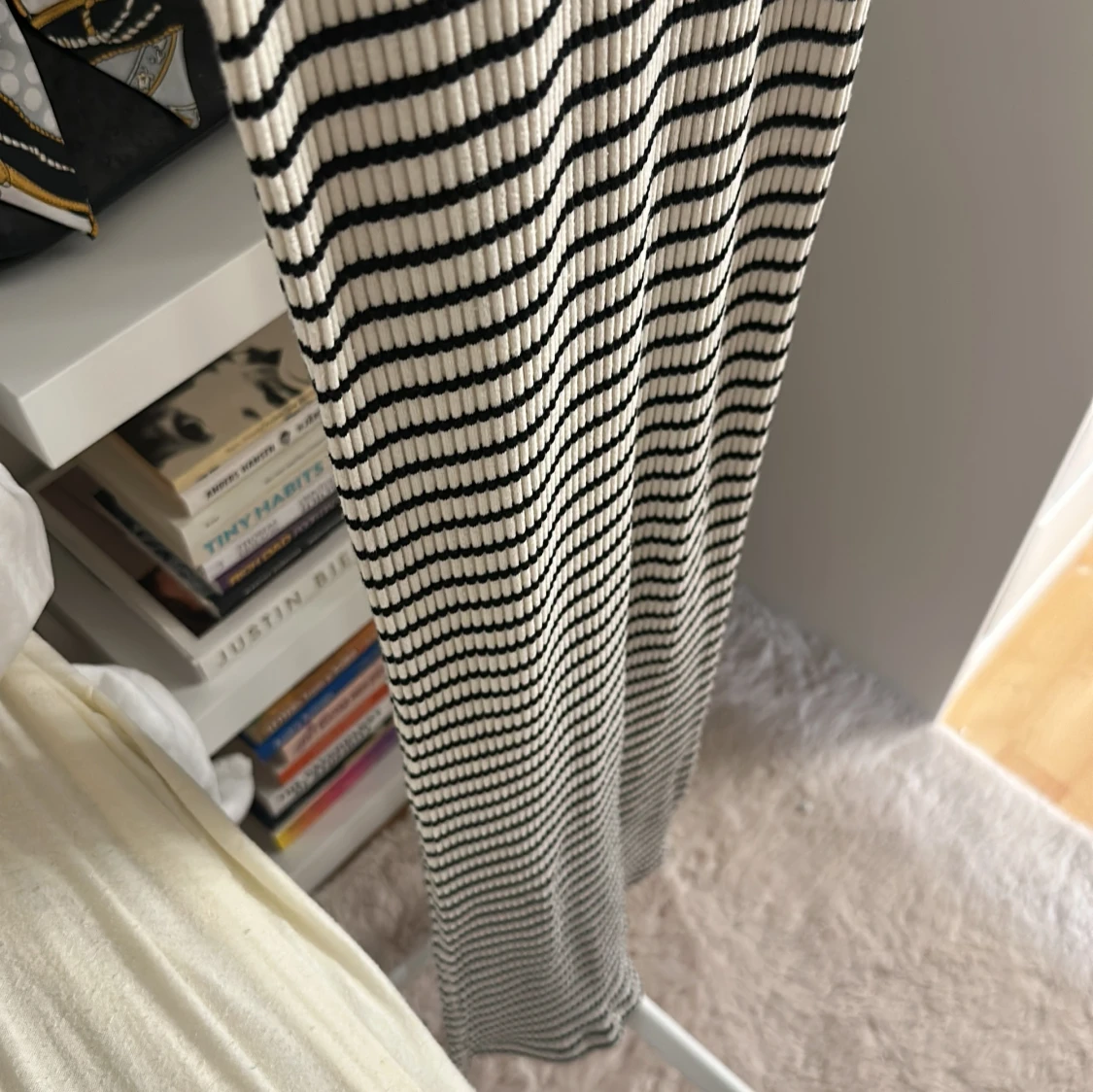 Randig ribbad långklänning H&M - 1