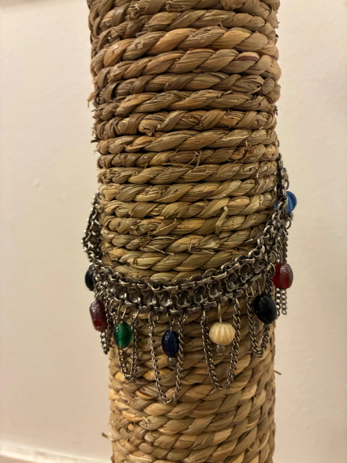 Chunky halsband med färgglada pärlor - 1