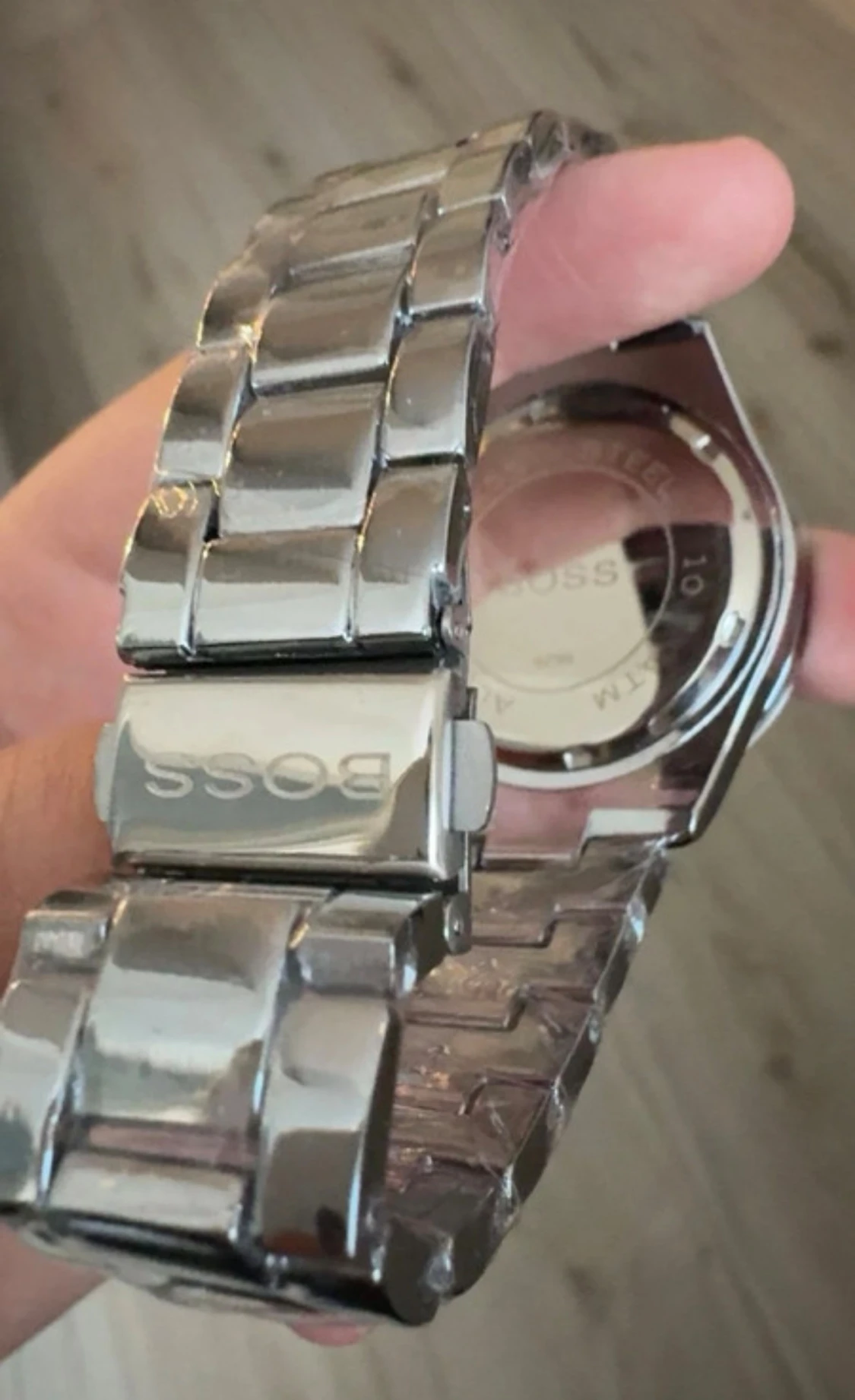 Hugo Boss silverfärgad klocka - 1