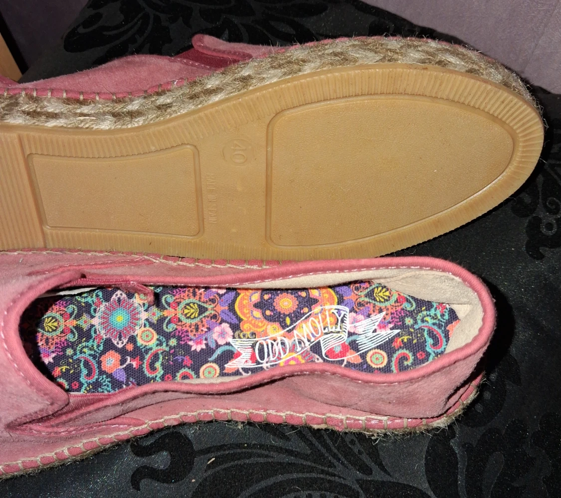 Rosa espadrillos från Odd Molly - 1