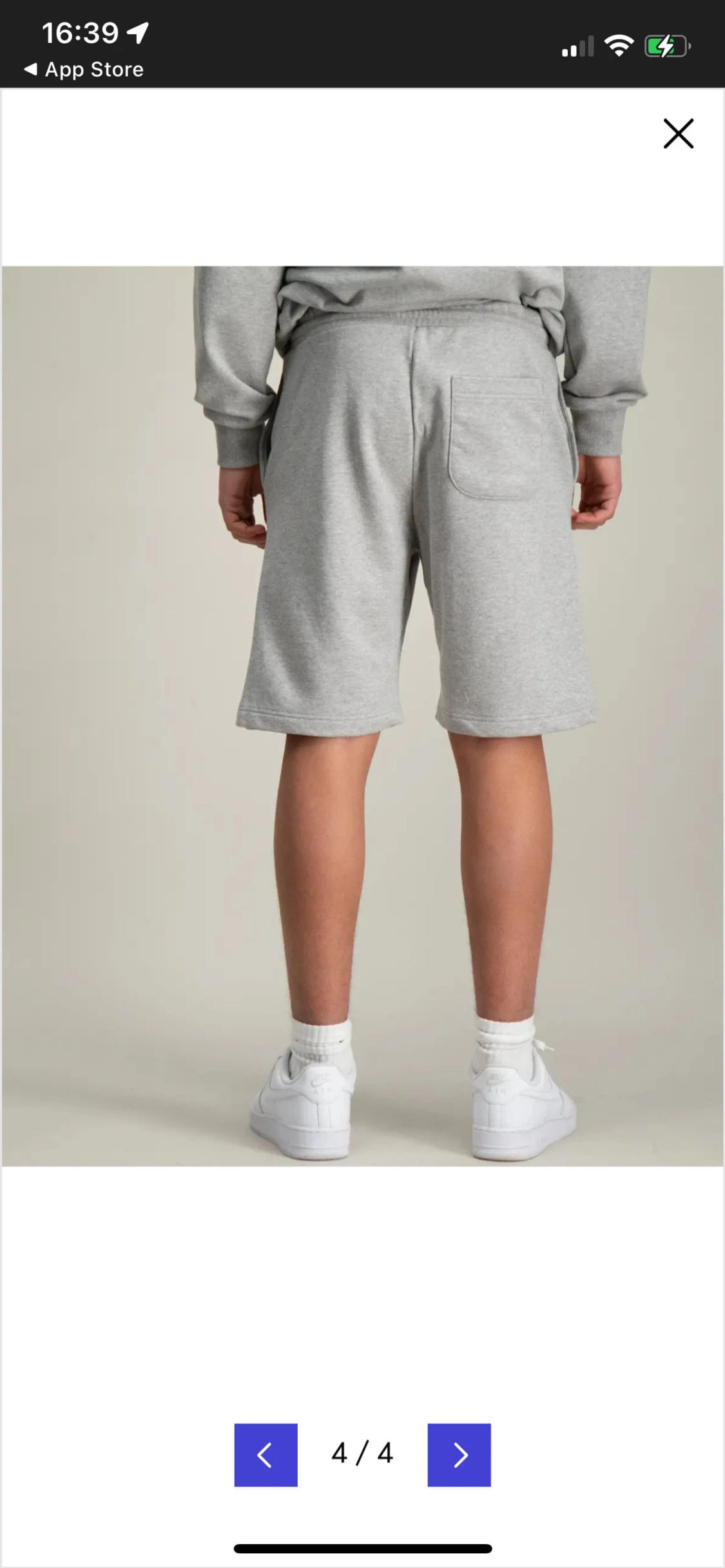 Grå mjukisshorts från Diesel - 5