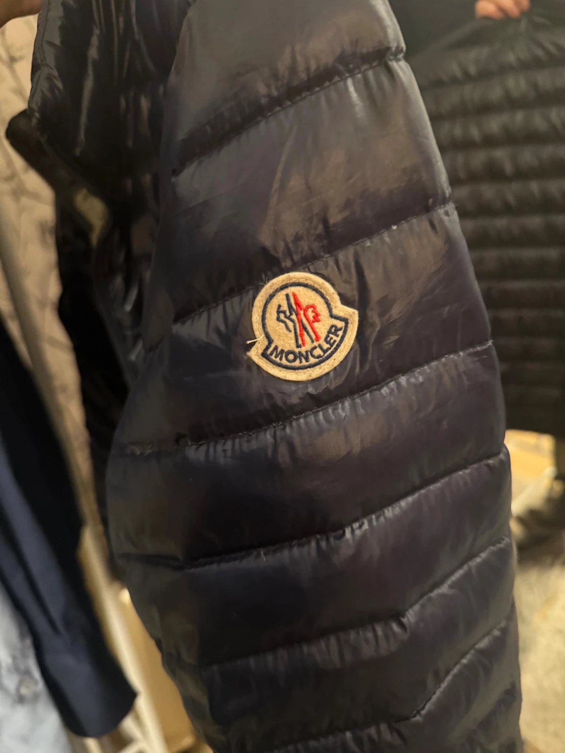 Mörkblå dunjacka från Moncler - 2