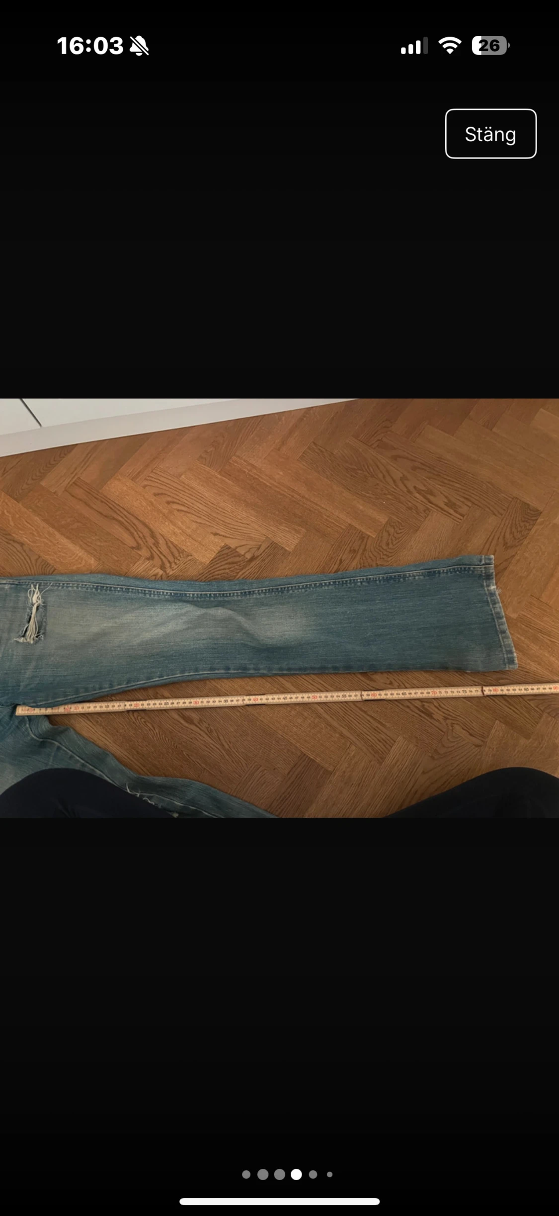 Lågmidjade Wrangler jeans - 4