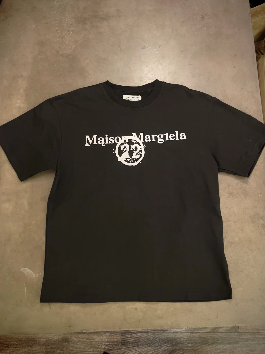 Maison Margiela svart t-shirt
