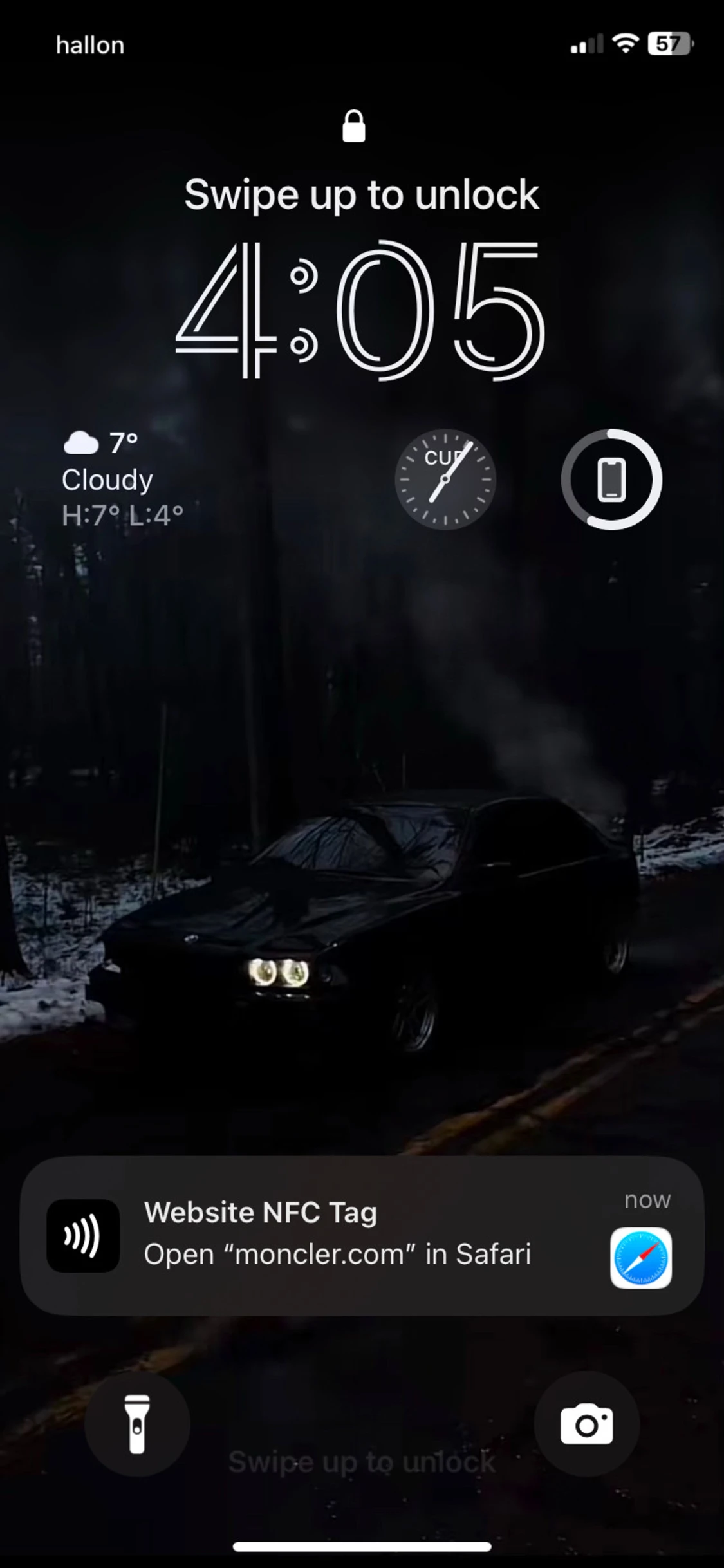 Svart Moncler pufferjacka  - 6