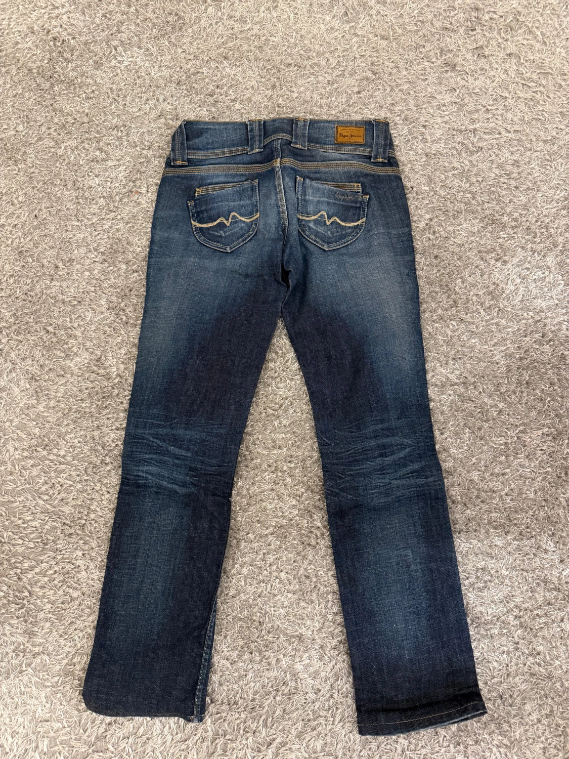 Blå straight jeans från Pepe Jeans - 1