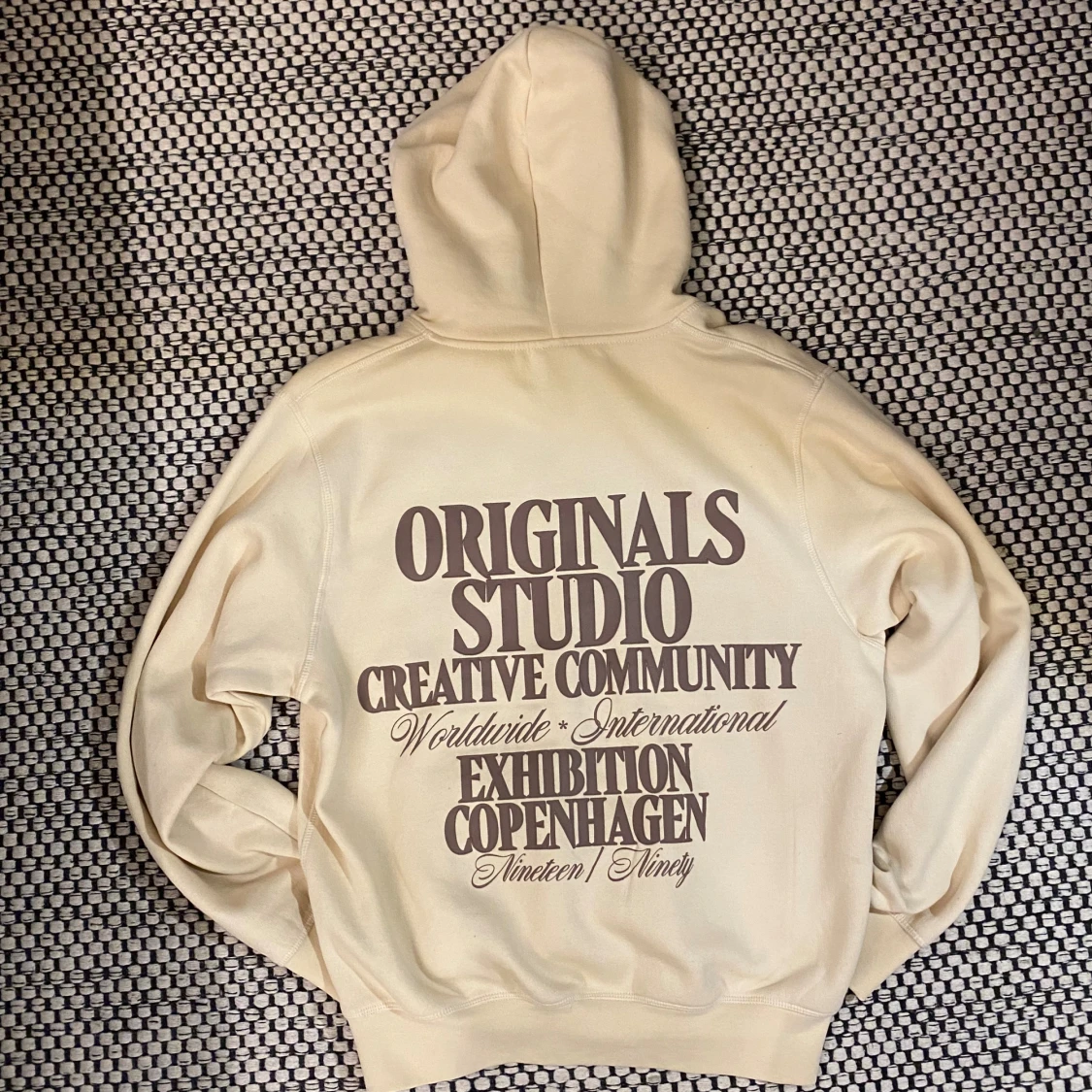 Beige hoodie från Jack & Jones Originals - 1