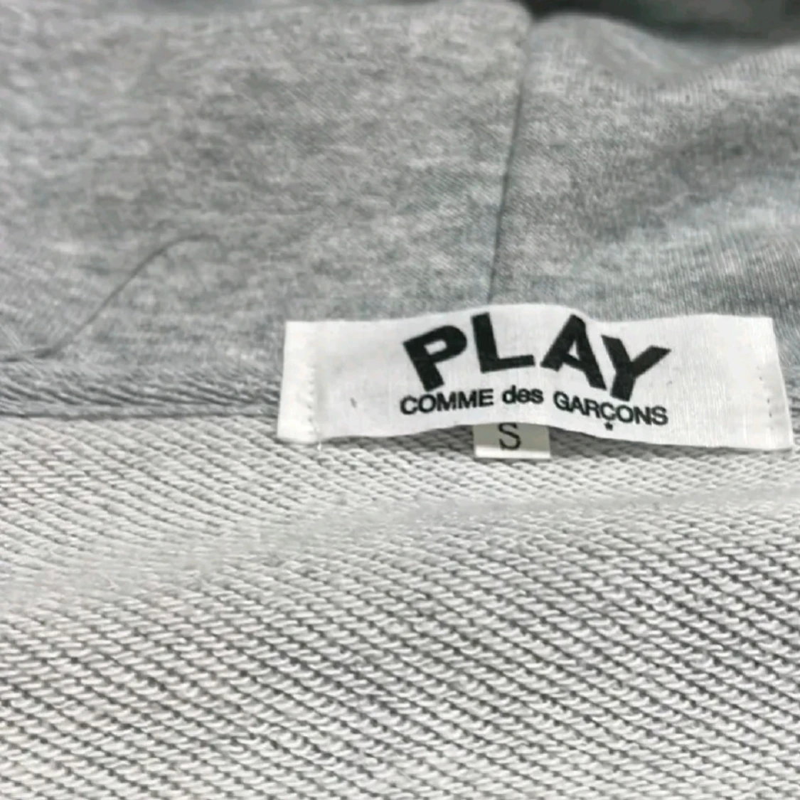 Grå hoodie Comme des Garçons Play - 2