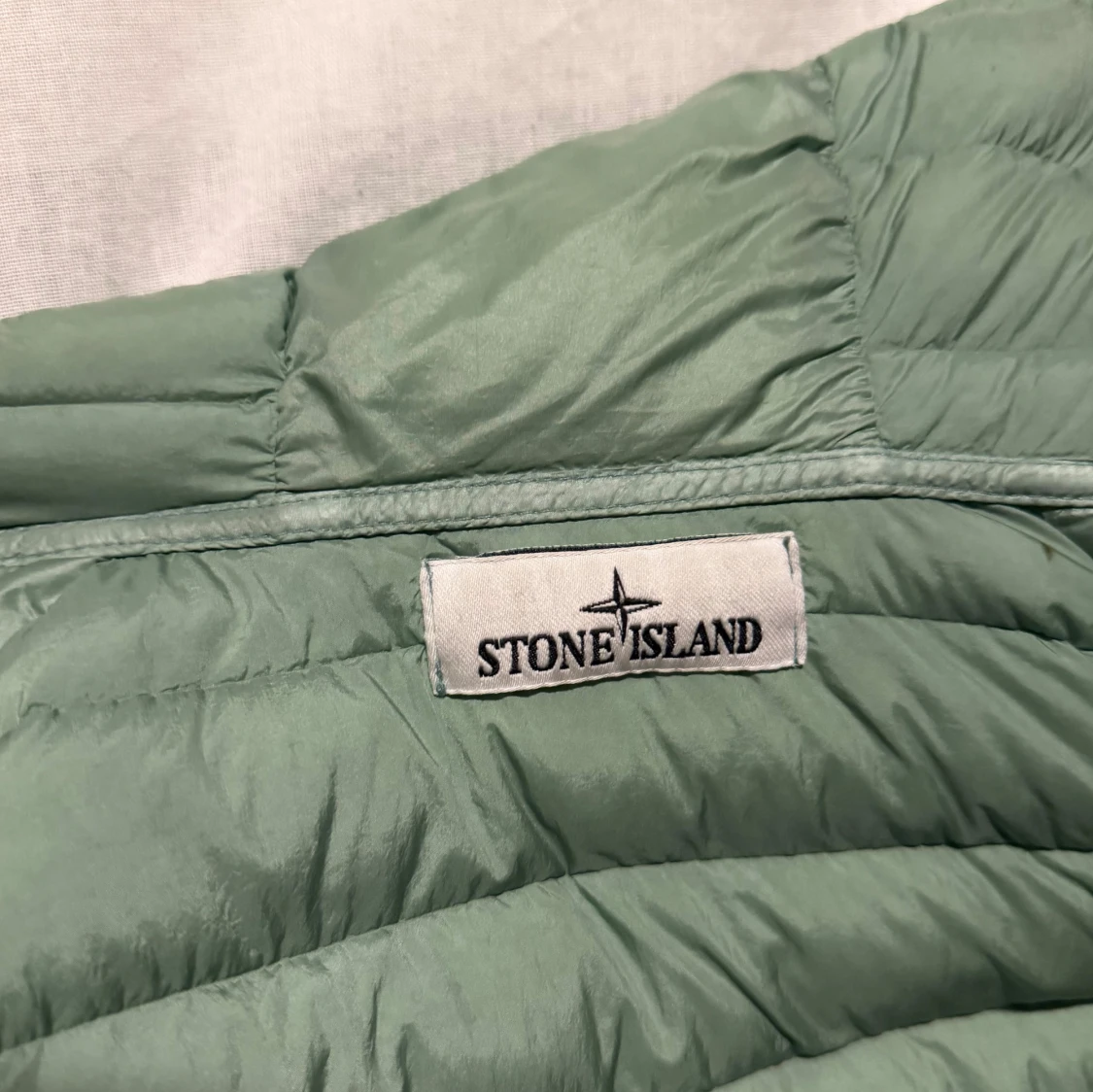 Stone Island dun jacka - Loom Woven Chambers R- dylon down - TC (Grön) - 4