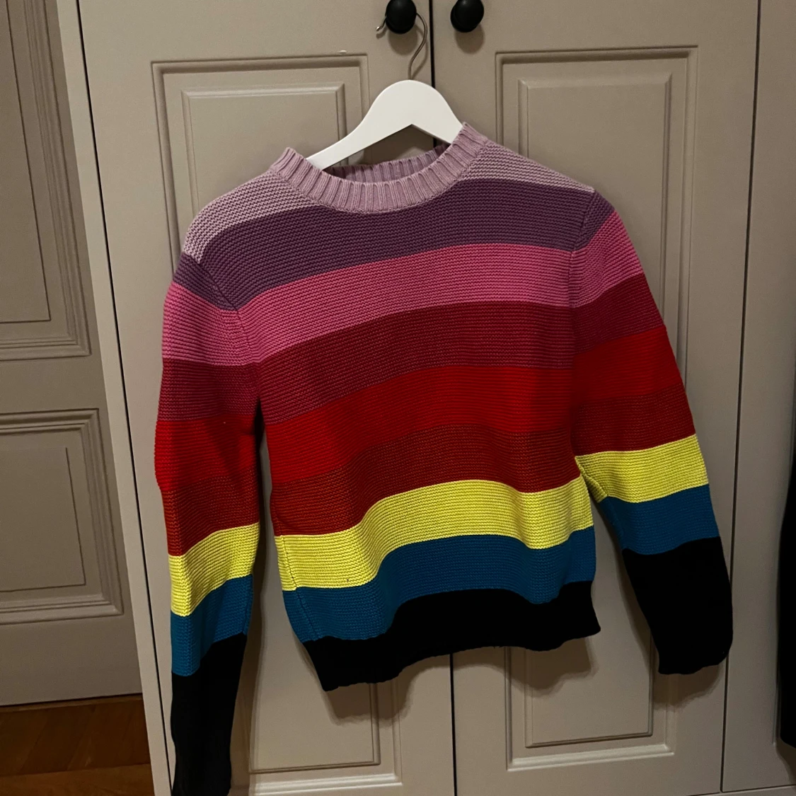 Randig stickad tröja Stella McCartney