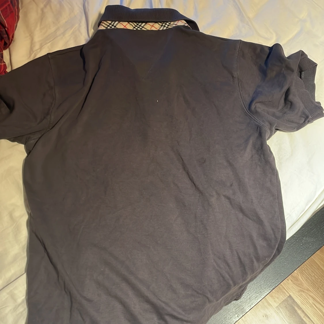 Blå Burberry kortärmad skjorta - 3