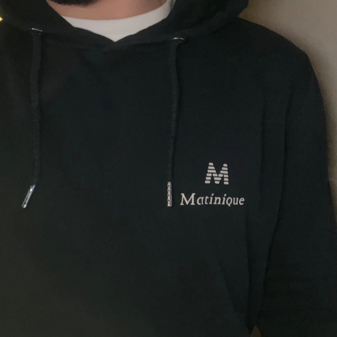 Svart hoodie från Matinique - 1