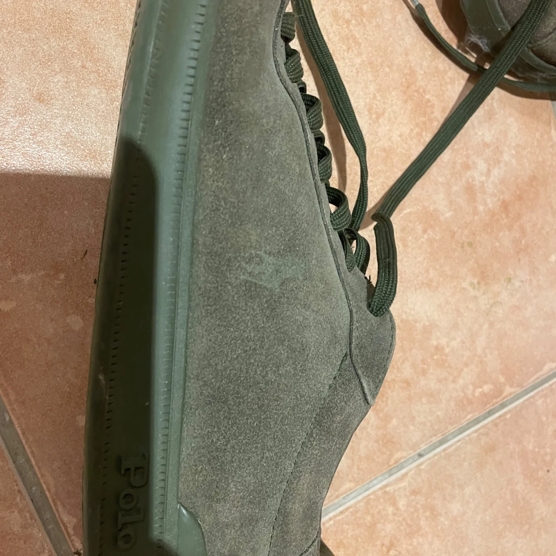 Gröna mocka sneakers från Polo Ralph Lauren - 2