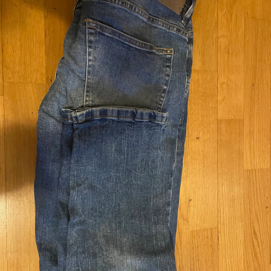 Blå cargopants från SMOG - 1