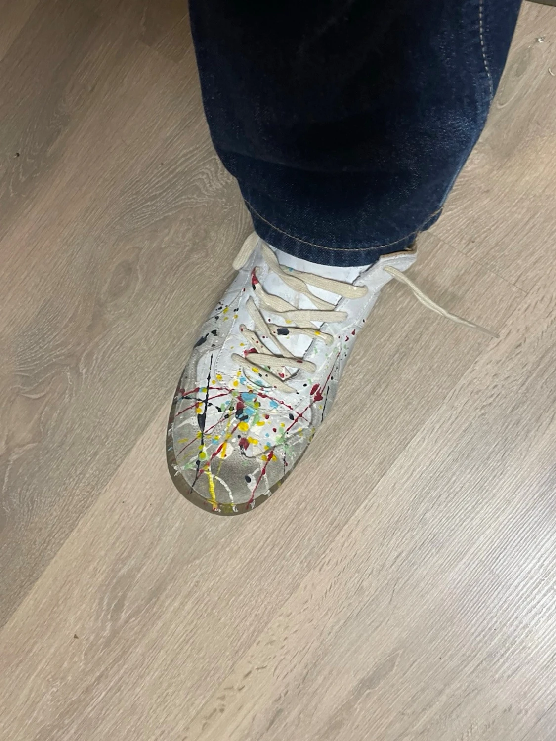Maison margiela paintsplatter gats - 3