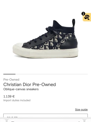 Søker!! Christian Dior Oblique sneakers - Søker!!!. Dior trainers! Størrelse 38!!