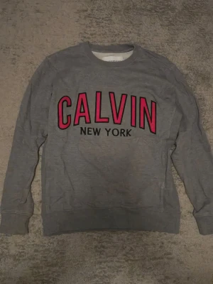 Calvin Klein sweatshirt - En grå Calvin Klein sweatshirt (herrmodell). Säljs då den inte används. 