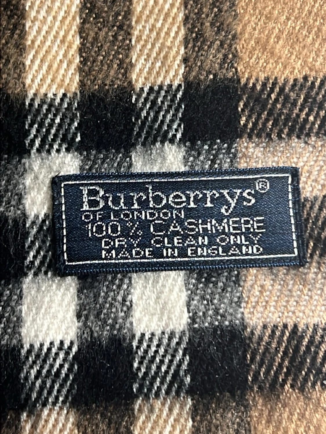 Rutig beige väst från Burberrys - 1