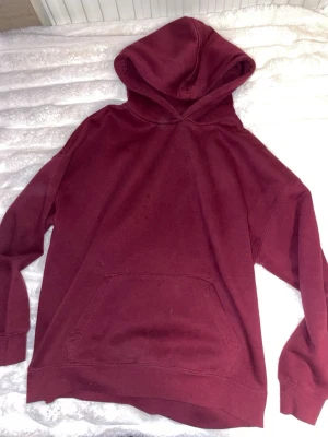 Vinröd hoodie  - Dam hoddie, vinröd