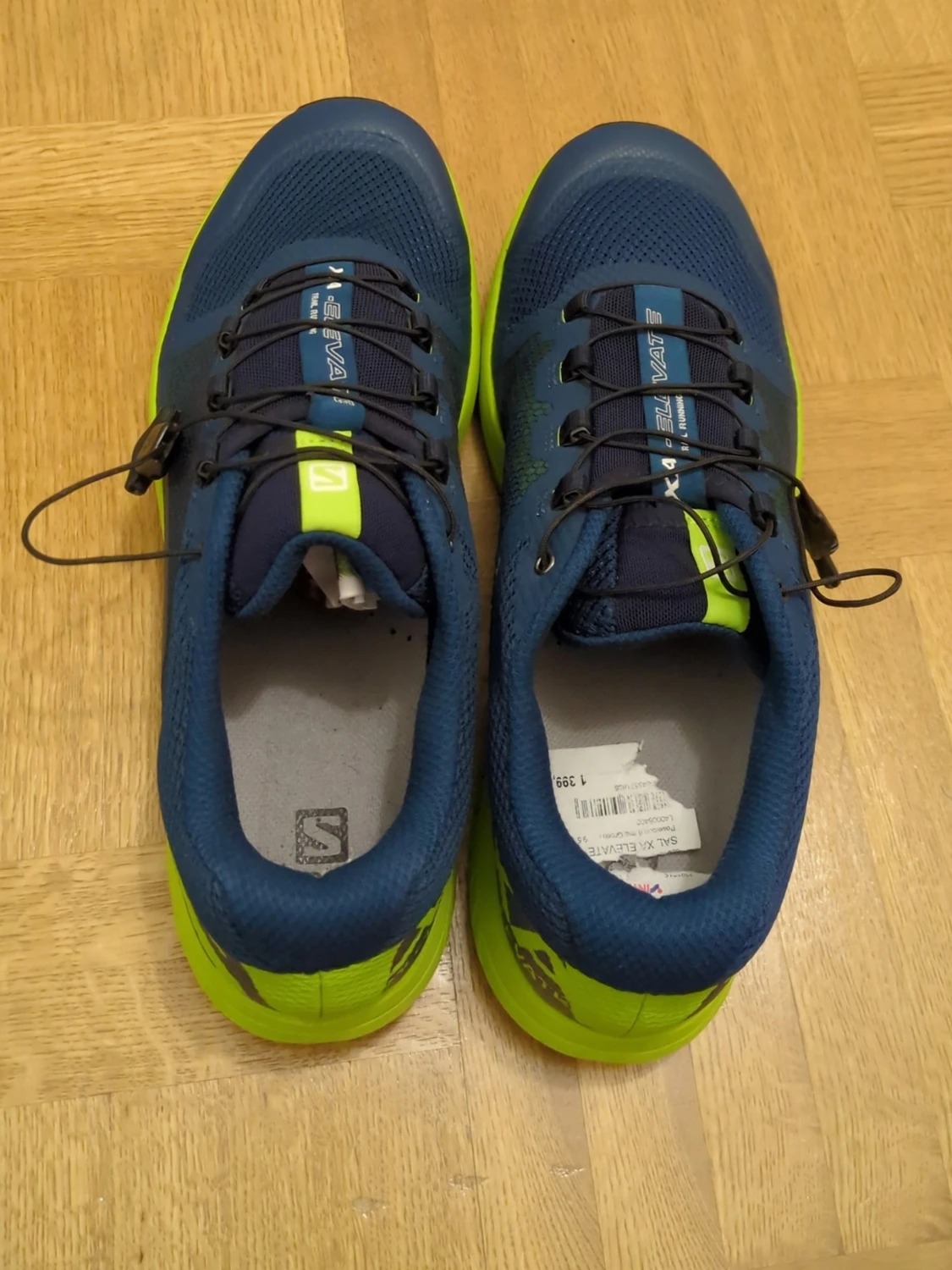 Salomon XA Elevate blå/gula sneakers - 1