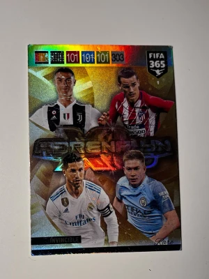 Adrenalyn Fotbollskort 2019 Ronaldo KDB Griezman Ramos - Fotbollskort