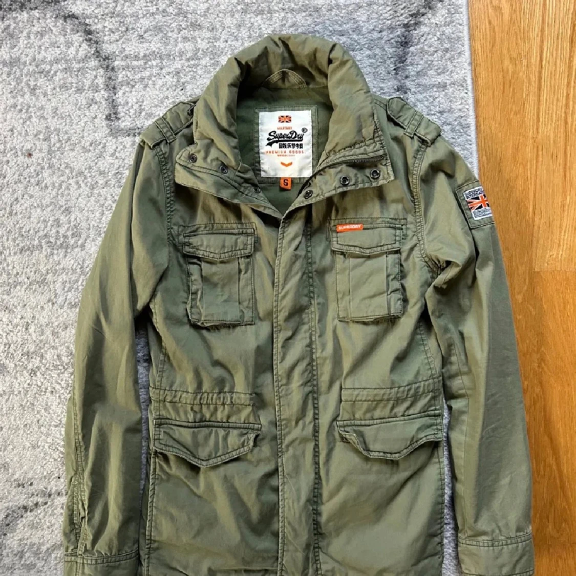 Olivgrön Fieldjacka  - 2