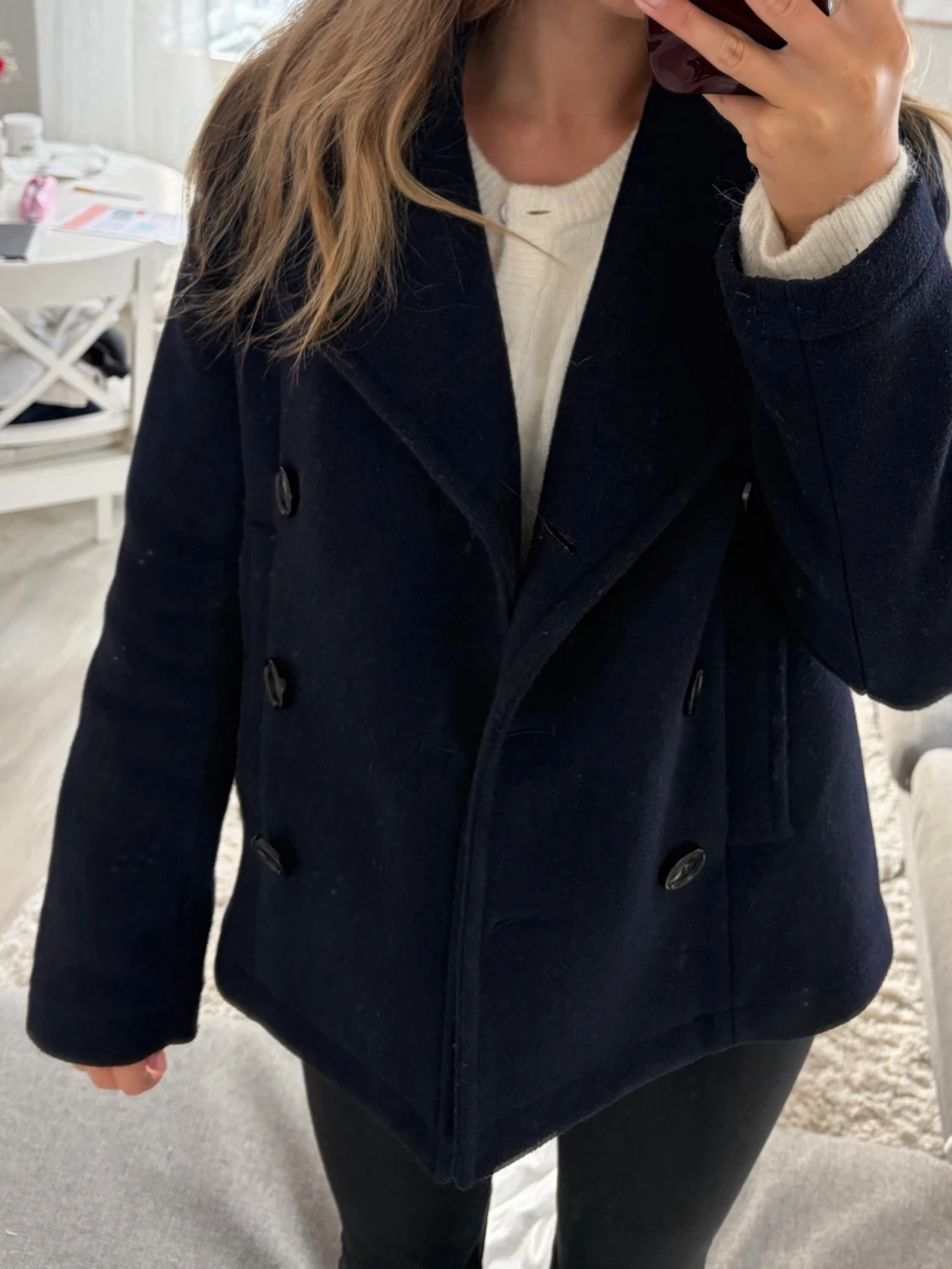 Marinblå jacka - 2