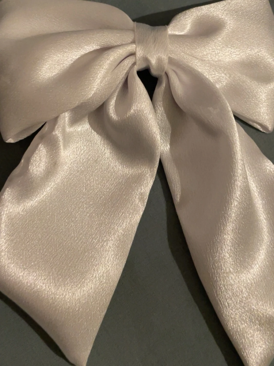 Stor ljusrosett i satin - 2