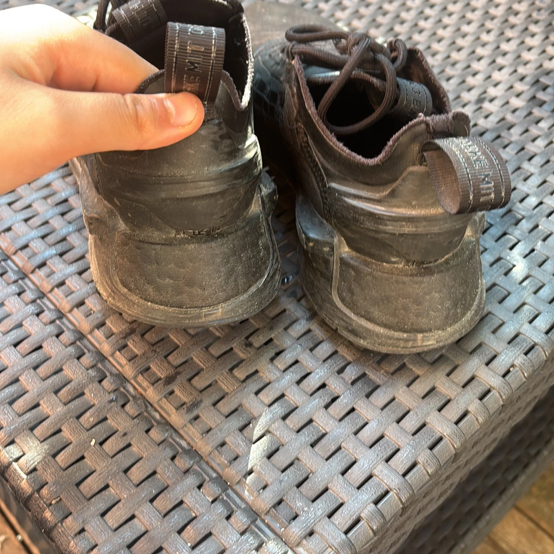 Svarta Adidas sneakers med chunky sula - 3