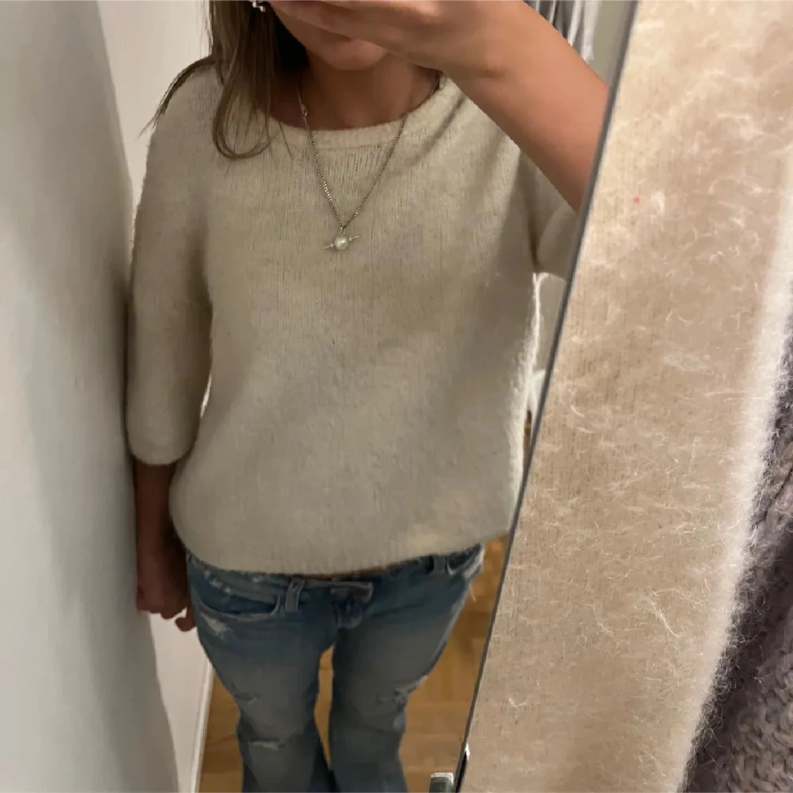 Stickad T-shirt från Lindex - 2