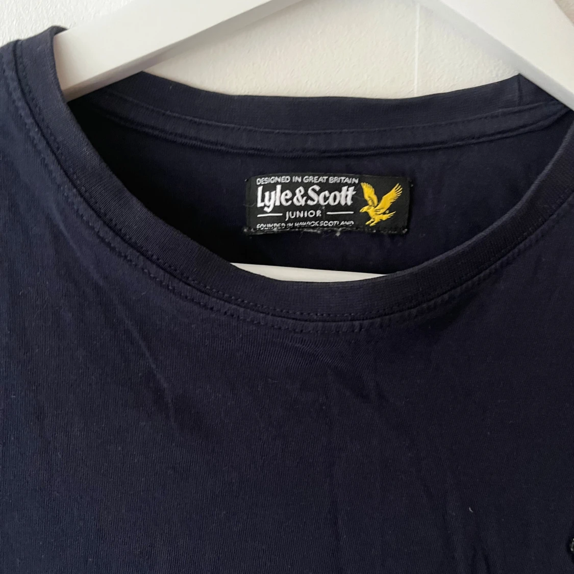 Mörkblå långärmad tröja Lyle & Scott - 1