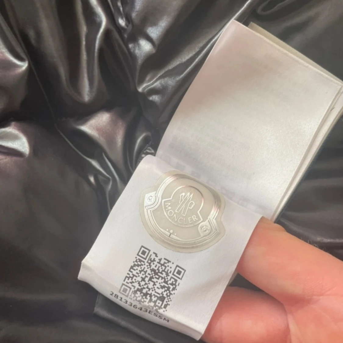 Svart dunväst från Moncler - 2