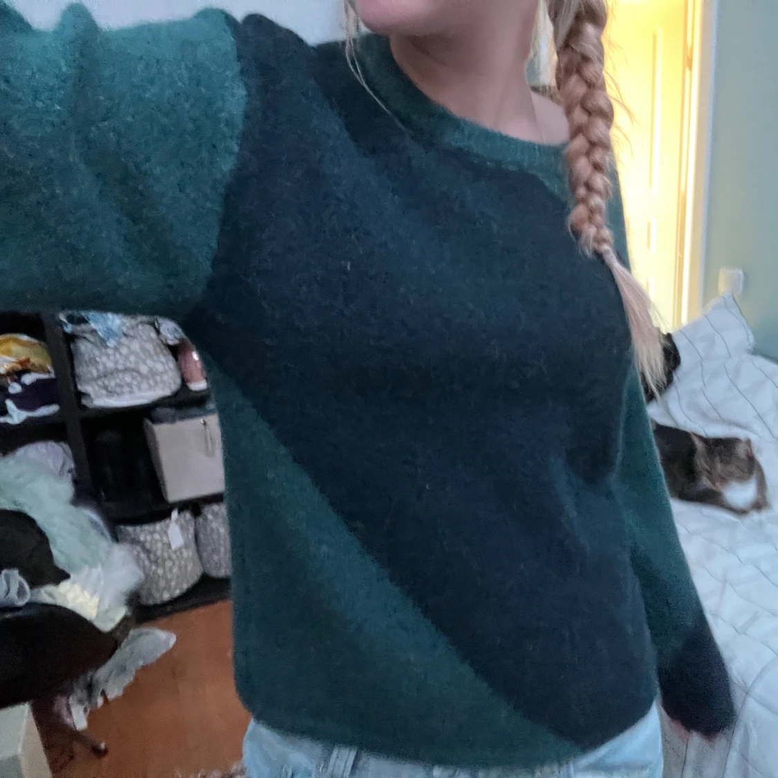 Stickad tröja - 1