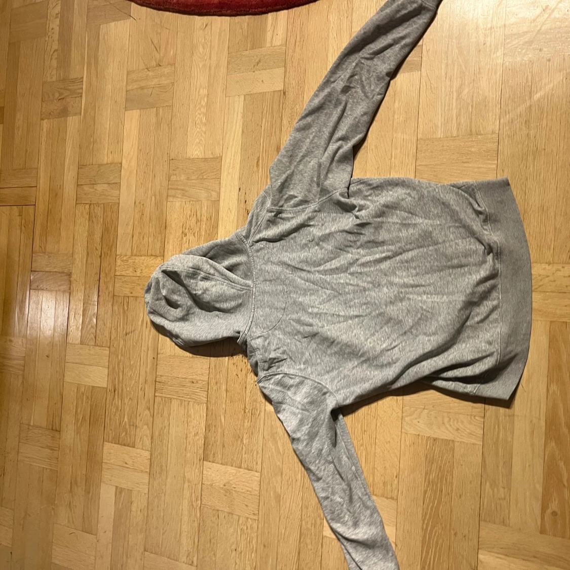 Grå Jack & Jones zip hoodie  - 1