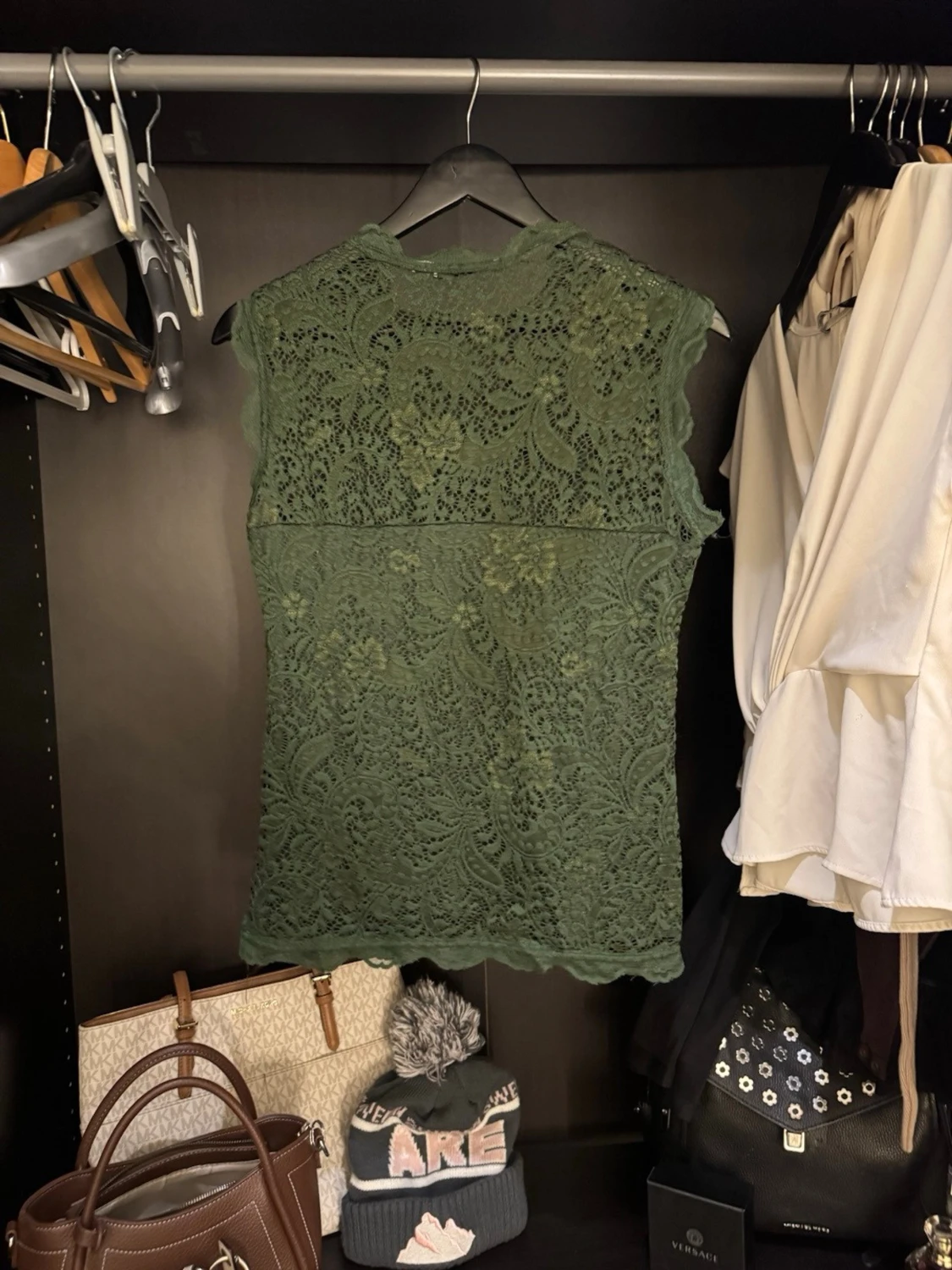 Grön spetsblus från Copenhagen Luxe - 3