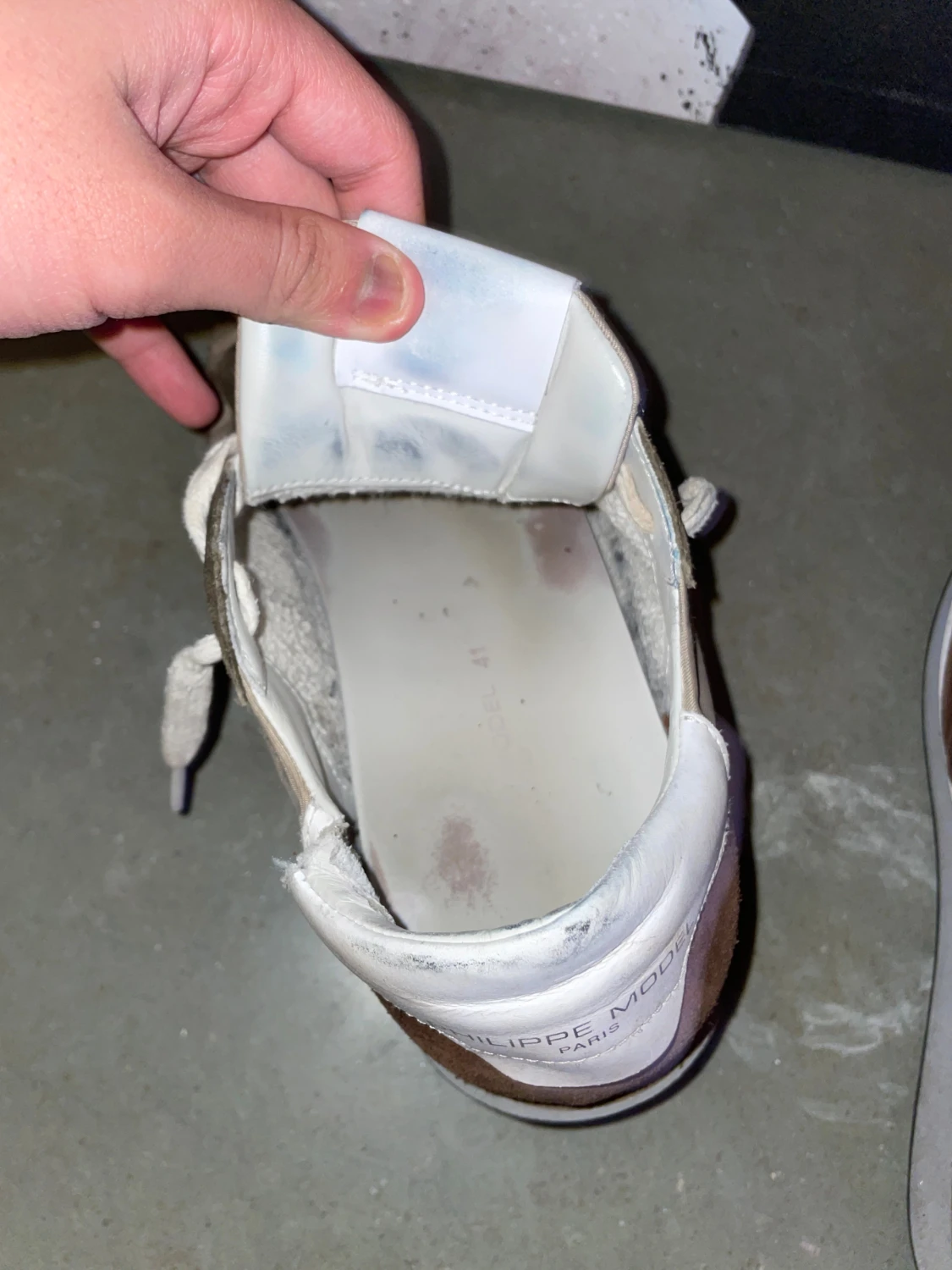 Philippe Model sneakers beige och bruna - 3