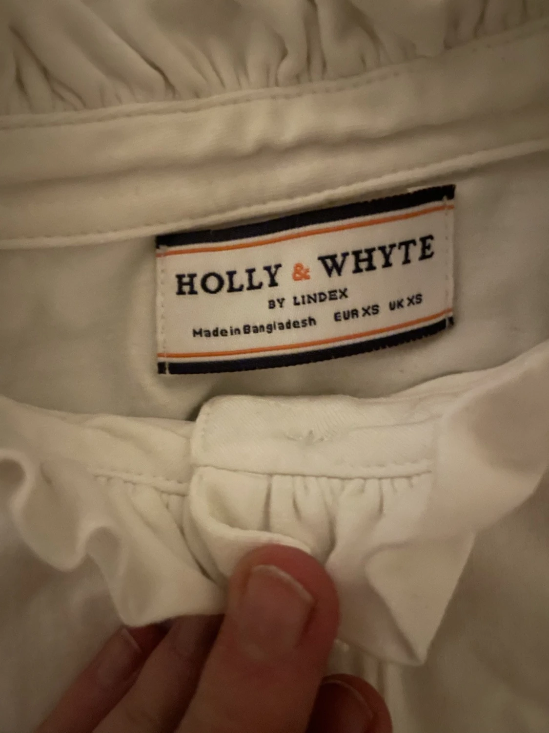 Vit ärmlös topp från Holly & Whyte - 1