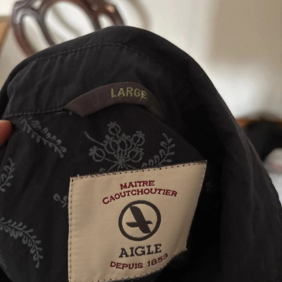 Mörkblå utilityjacka med fickor - 2