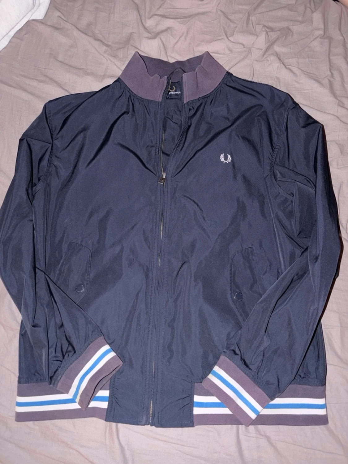 Svart vindjacka från Fred Perry - 3